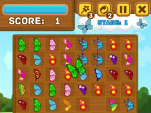 Маджонг Бабочки Куадай