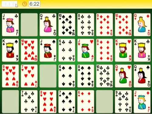 Пасьянс коврик простой