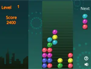 Тетрис шарики